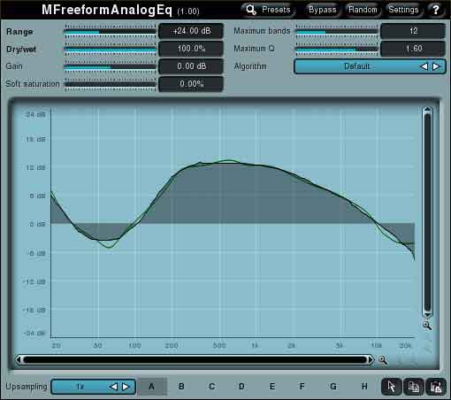 Melda Production MFreeformAnalogEq