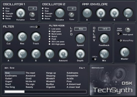 DSK Music TechSynth