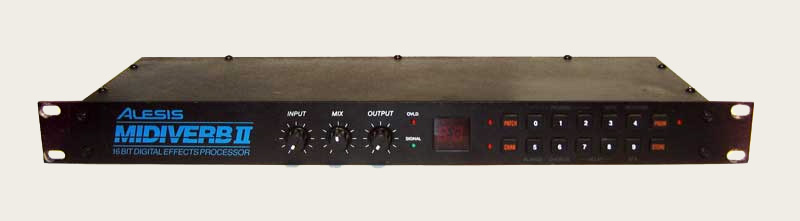 Процессор реверберации и эффектов Alesis Midiverb II