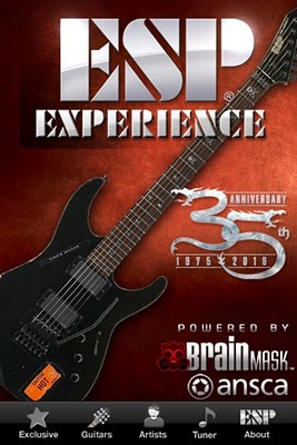ESP Guitars Brainmask ESP Experience iPhone, iPod Touch, iPad