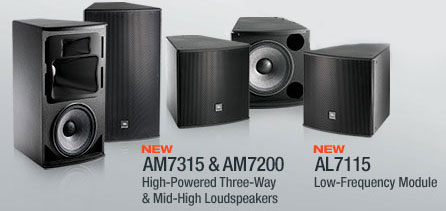 JBL AM7315/64 AM7315/95 AM7200/64 AM7200/95 AL7115