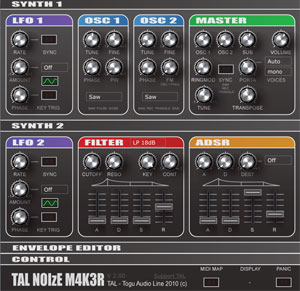 Togu Audio Line TAL-NoiseMaker 2.10