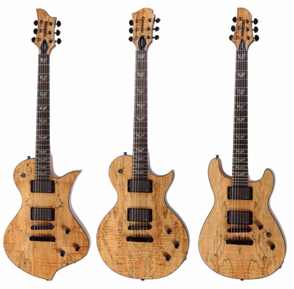 Fernandes guitars Spalted