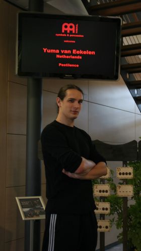 Yuma van Eekelen Pestilence, Brutus, The New Dominion Meinl