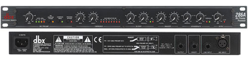 Профессиональный микрофонный предусилитель DBX 286A