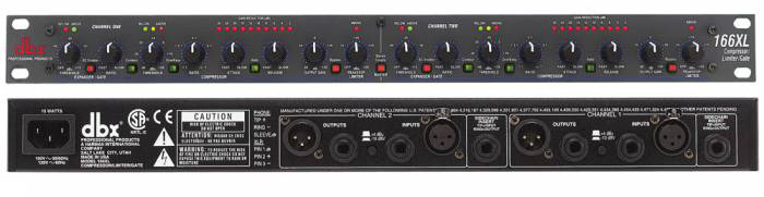 2-канальный компрессор DBX 166XL