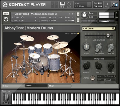 Native Instruments Abbey Road Modern Drums
