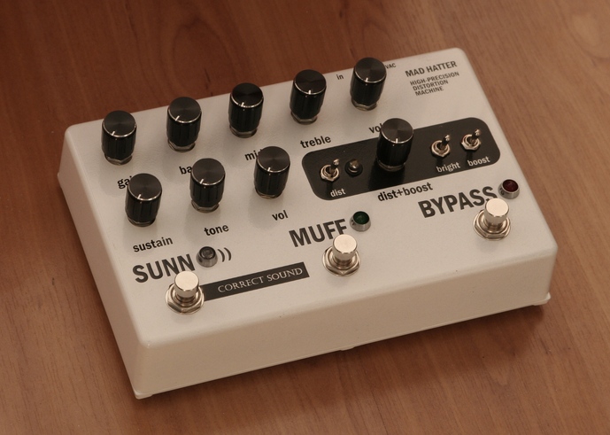 Двойная педаль эффектов CORRECT SOUND Custom MAD HATTER