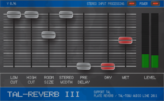 Togu Audio Line TAL-Reverb 3