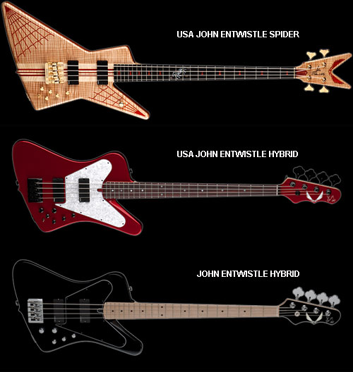 Dean Guitars USA JOHN ENTWISTLE SPIDER USA JOHN ENTWISTLE HYBRID