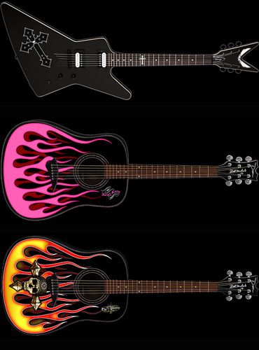 Dean Guitars BRET MICHAELS Z JORGA-RAINE THE PLAYER